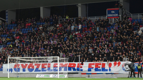 Szektorbezárás az első tavaszi meccsen